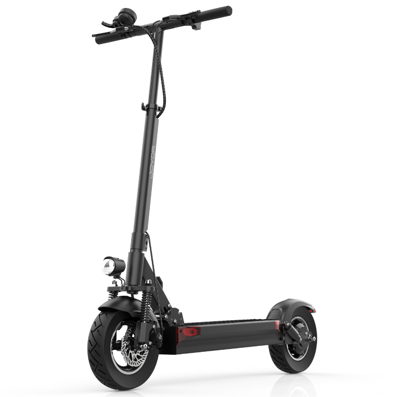 Y5S is powered by 500W motor and a range 50km. Scooter reaches 40km/h